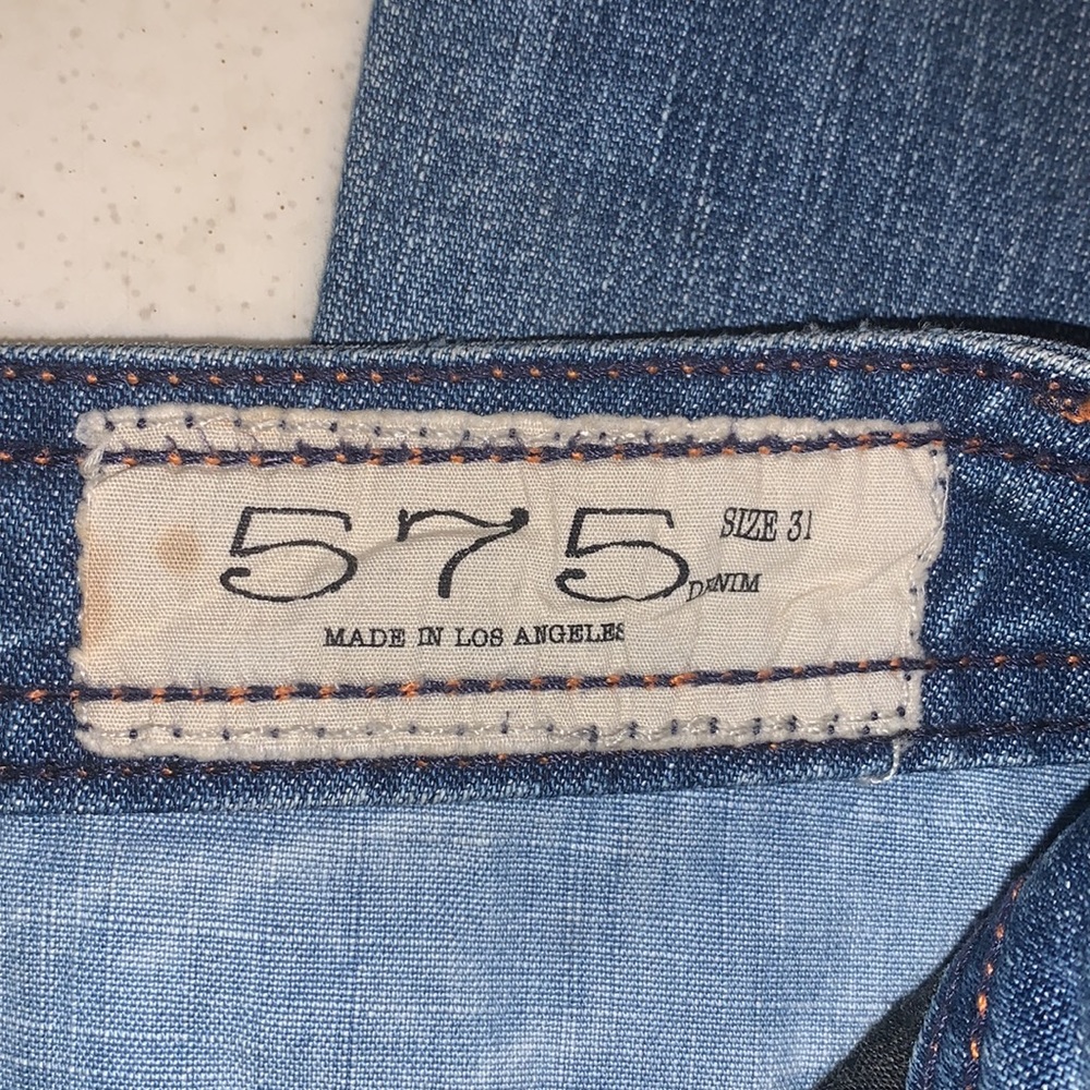 575 Boot cut jeans, super cute jeans (my favorite jeans) I don’t want to sell :( - Picture 4 of 8